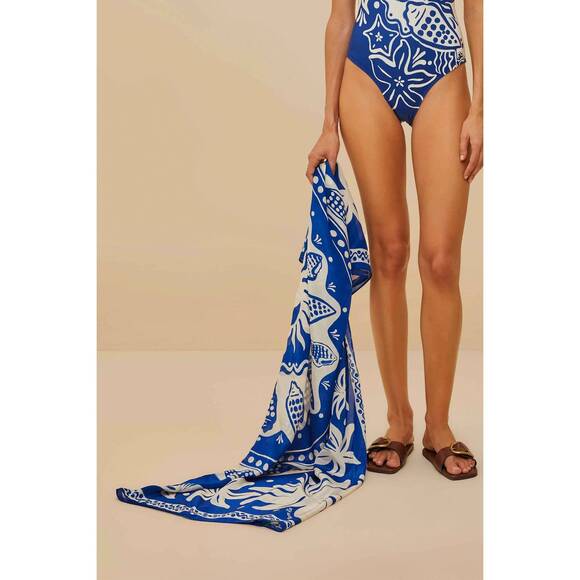 FARM RIO Other - NEW FARM RIO ocean scarf sarong in multicolor